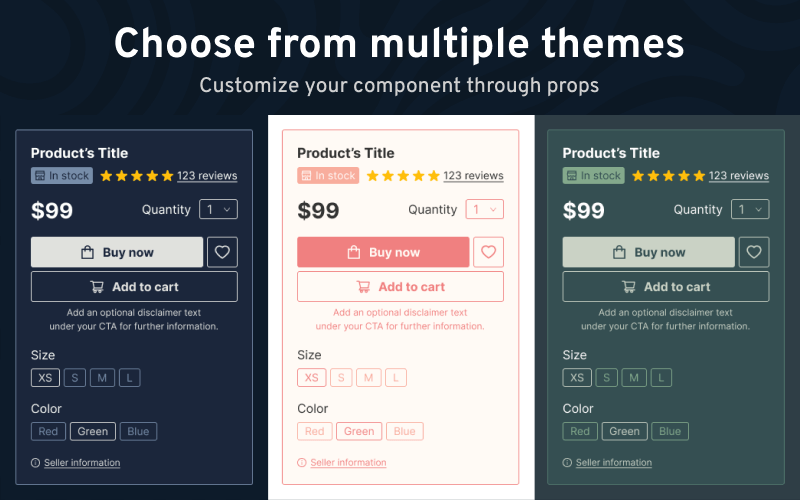 Multiple themes available